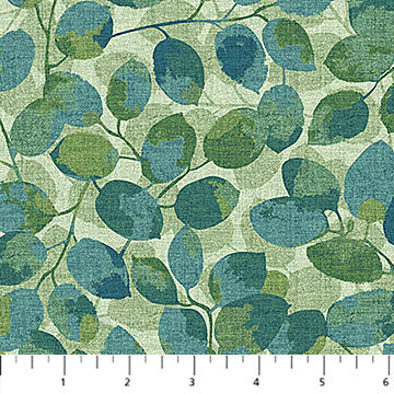 NC Green Multi Sm Leaf Toss - Imprint