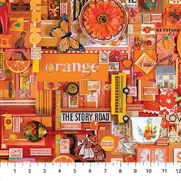 NC Color Collage Orange
