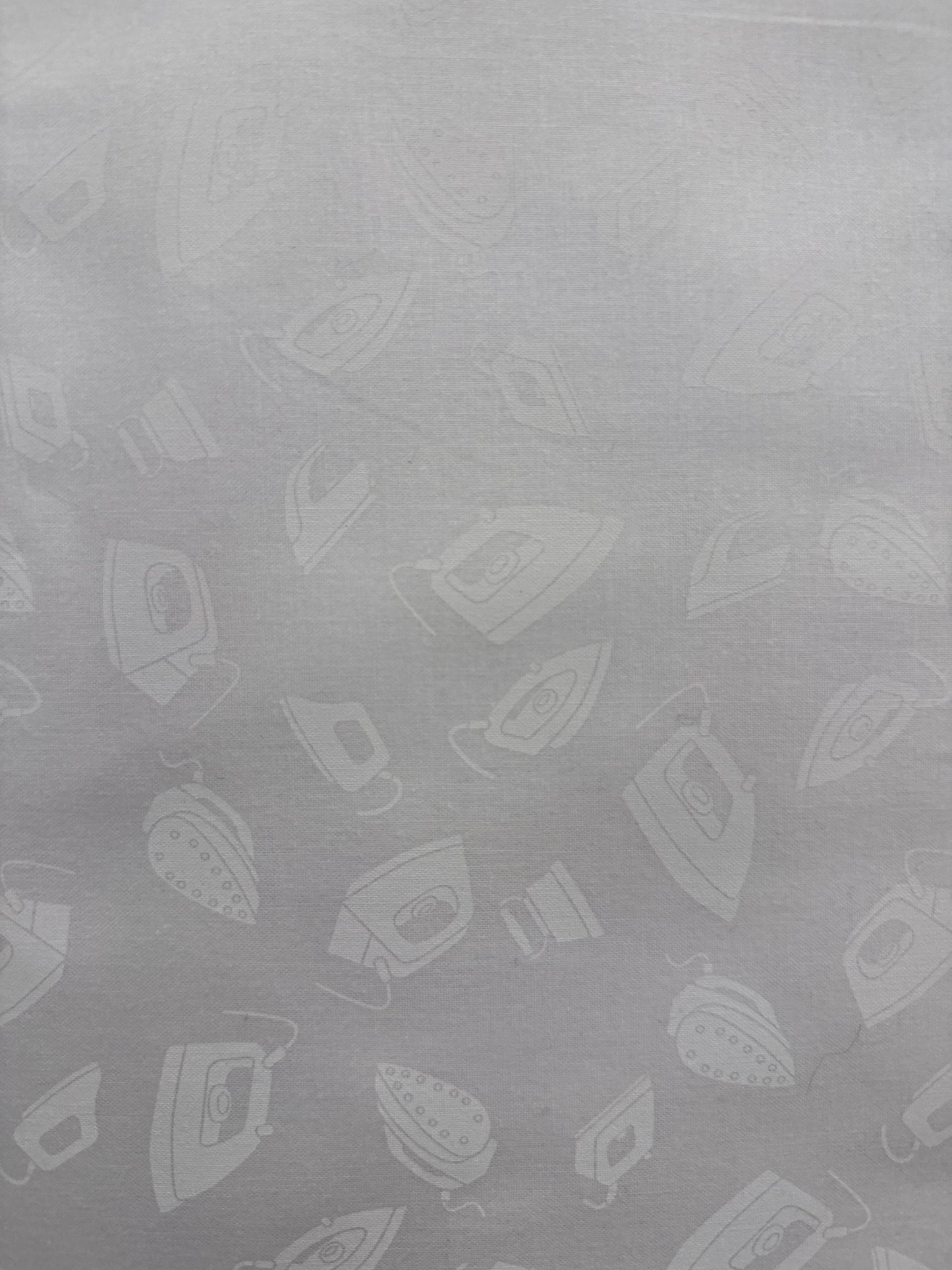 WL Sew Happy Iron Toss White on White