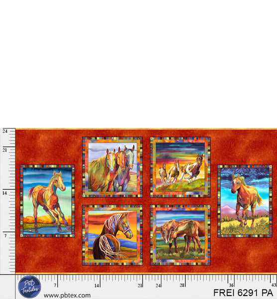 Free Rein Wild And Free Panel