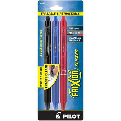 Frixion Clicker Gel 3pk BRB
