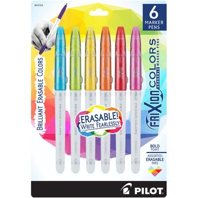 FRIXION COLORS BOLD 6PK