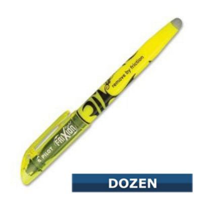Frixion Highlighter 12ct Yell