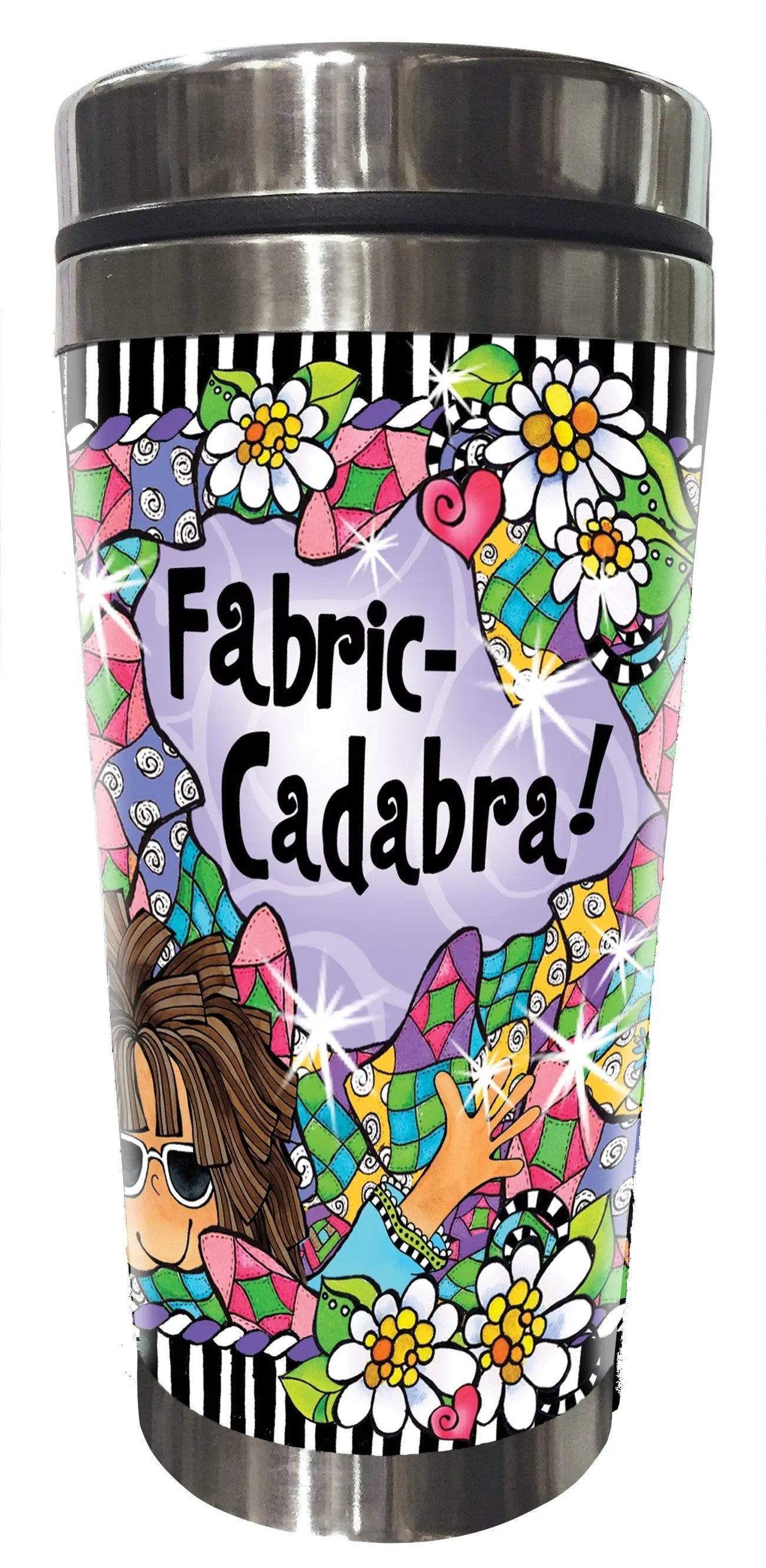 Fabric Cadabra Stainless Steel Tumbler