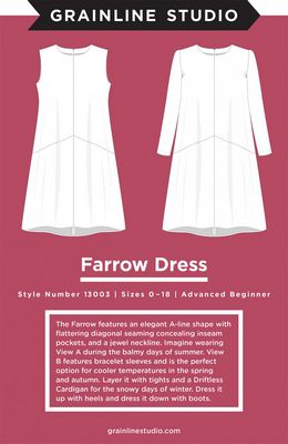 Farrow Dress Sizes 0-18