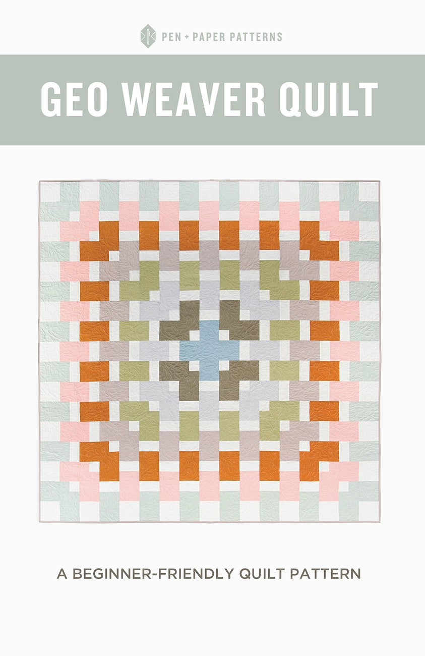 Geo Weaver Quilt Pattern