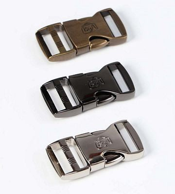 Side Release Buckle-1in-Nickel-Set of One