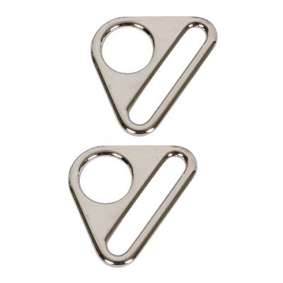 Tri- Ring fl 1in Nickel 2pcs
