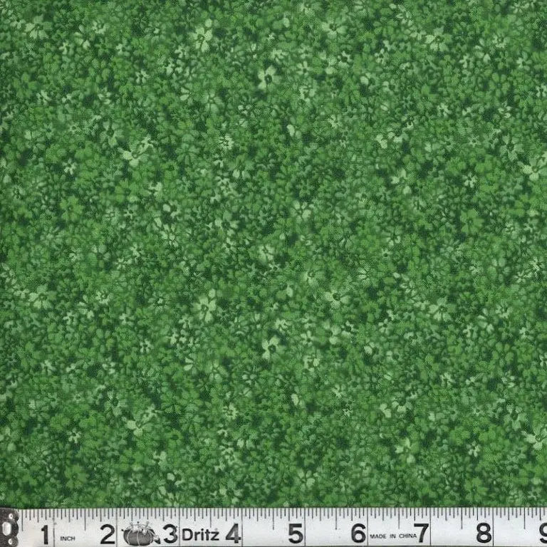 Hunter Confetti Floral 45" wide Fabric per yard