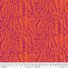 FS K. Fassett Fronds Orange
