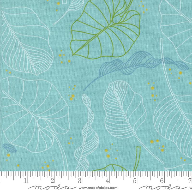 MO Spray Teal Leaves 1880-15 Olive You-Zen Chic