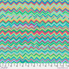 FS K. Fassett Zig Zag Aqua
