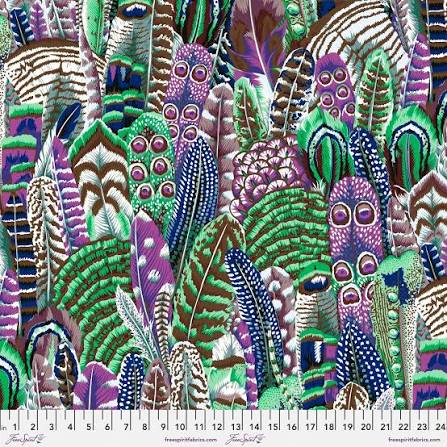 FS K. Fassett Feathers Contrast