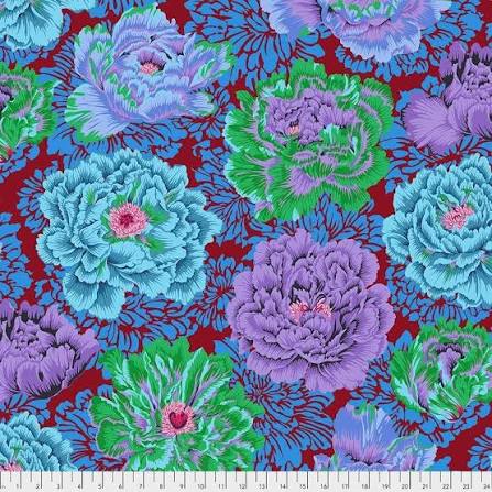 FS K. Fassett Brocade Peony Cool