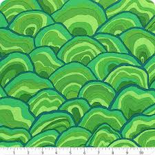 FS K. Fassett Wobble Green