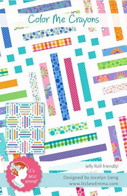 Color Me Crayons Quilt by It's Sew Emma