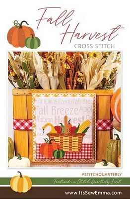 Fall Harvest Signs Cross Stitch Pattern