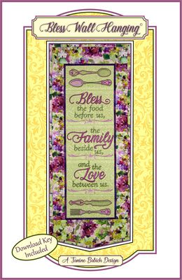 Bless Wall Hanging Pattern
