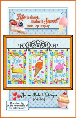 Life is short, make it Sweet Table Top Display