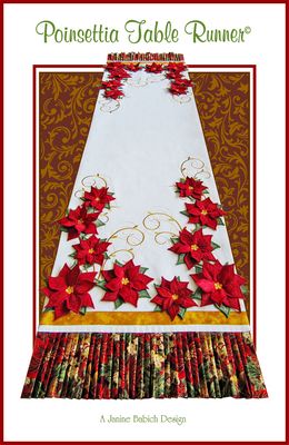 Poinsettia Table Runner