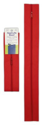 ZippityDoDone18inRedZipperwPul