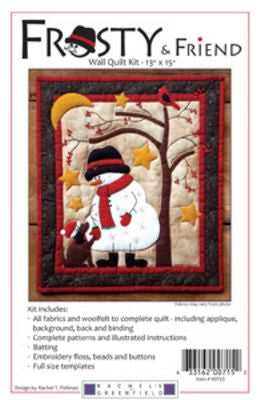 Frosty and Friend Wall Quilt K