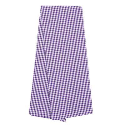 TTWL, Mini Check - College Purple and White *12/25
