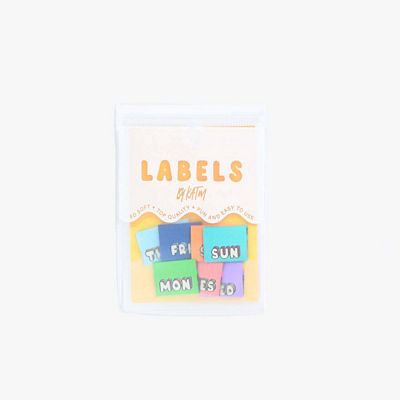 Mon 2 Sun Woven Labels
