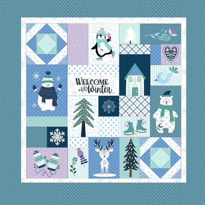 Enchanted Winter Feature Quilt