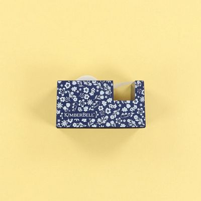 Navy Floral Tape Dispenser