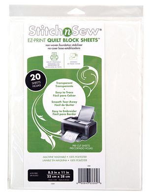 StichnSew EZ Quilt 8.5 in x 11 sheets