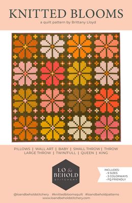 Knitted Blooms Pattern