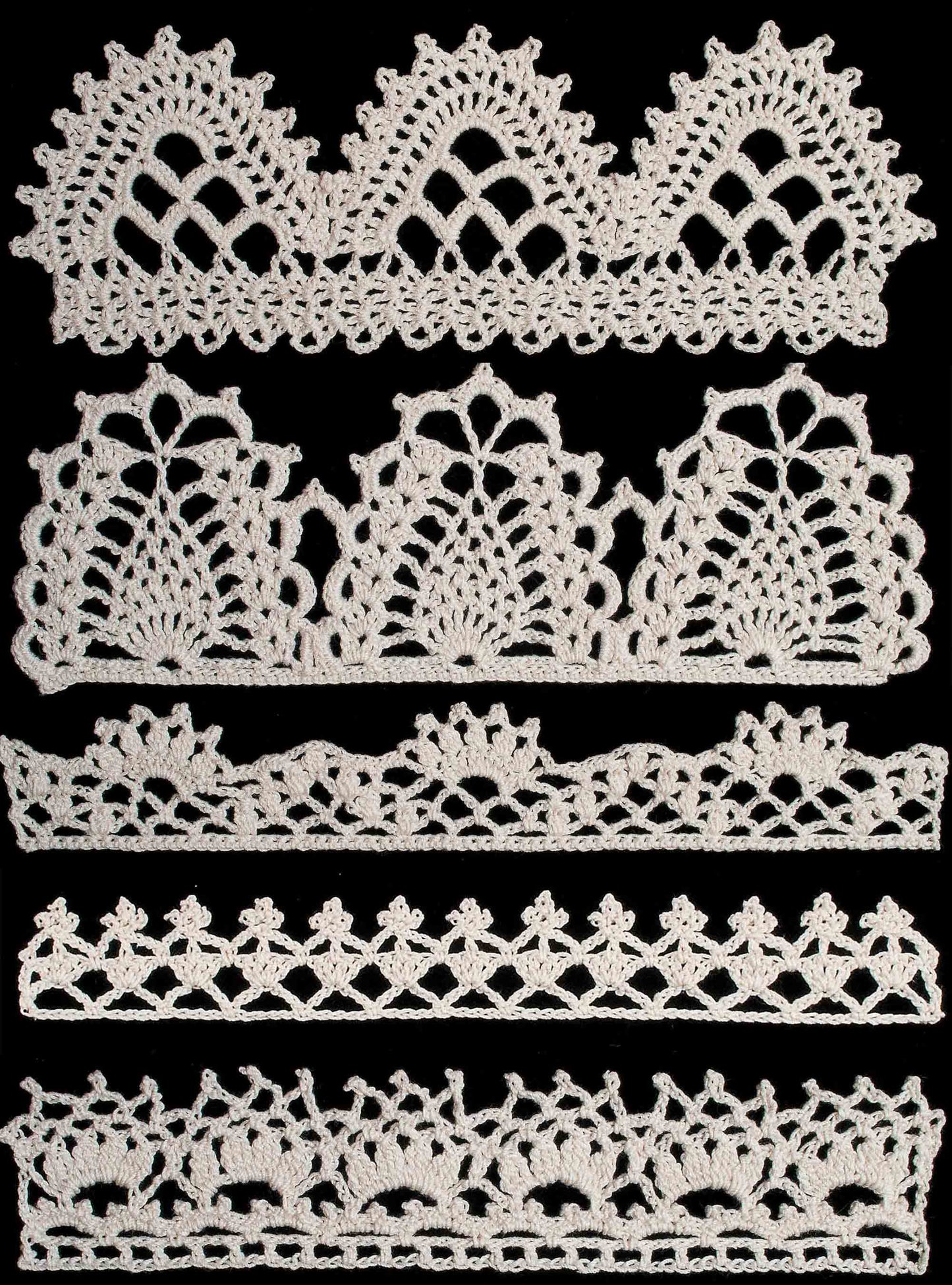 50 Fabulous Thread Crochet Edgings