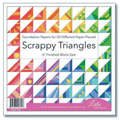 Scrappy Triangle Foundation Paper-Piecing Pad
