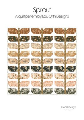 Sprout quilt pattern