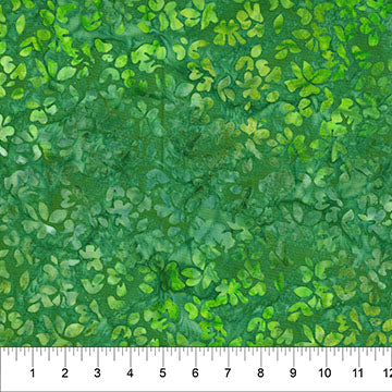 Leaf Green 44"/45" Cotton Fabric Per Yard