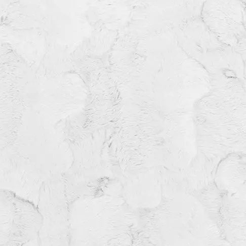 Luxe Cuddle Hide Snow Fabric (1 yard pack)