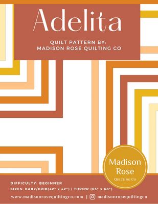 Adelita Quilt Pattern