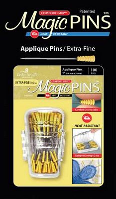 MagicPins Applique XFine 100pc