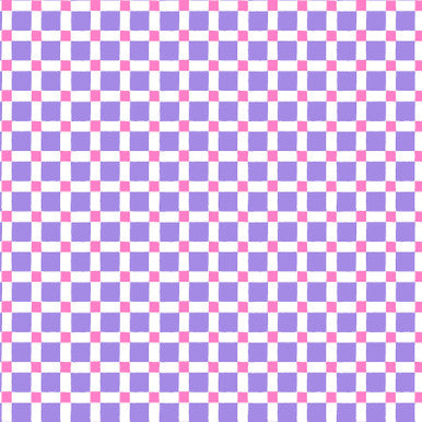 Violet/Bright Pink Hopscotch Colorblock Party 43/44" Cotton Fabric Per Yard