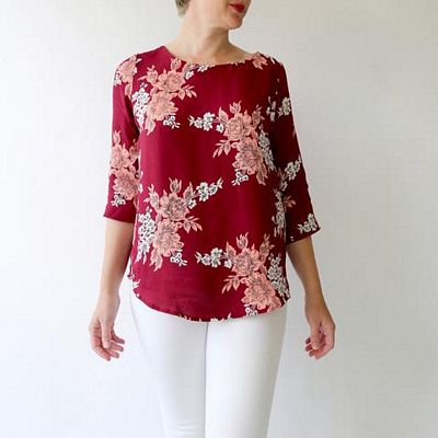 Beatrix Top, 6 sizes XS-XL