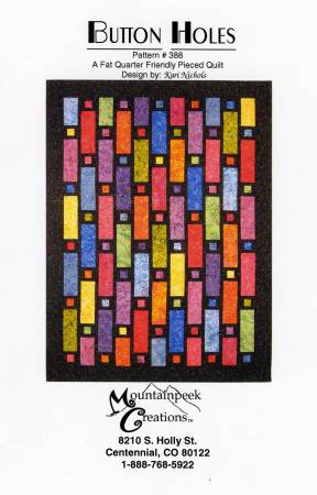Button Holes - Quilt Pattern #388 by Mountainpeek Creations™ MPC