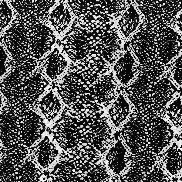 Hoffman MR32-163 Congo Bay Snakeskin - Zebra 45" wide fabric per yard