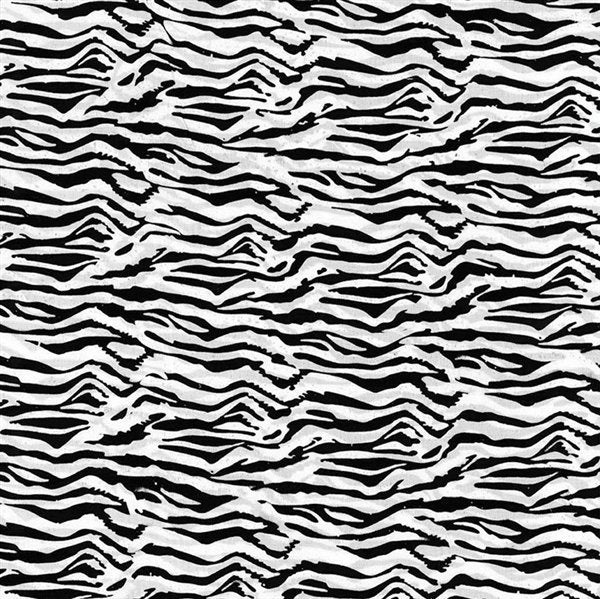 Hoffman MR34-163 Congo Bay Zebra - Zebra 45" wide fabric per yard