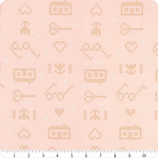 Make Time Blush Sampler 44"/45" Fabric Per Yard