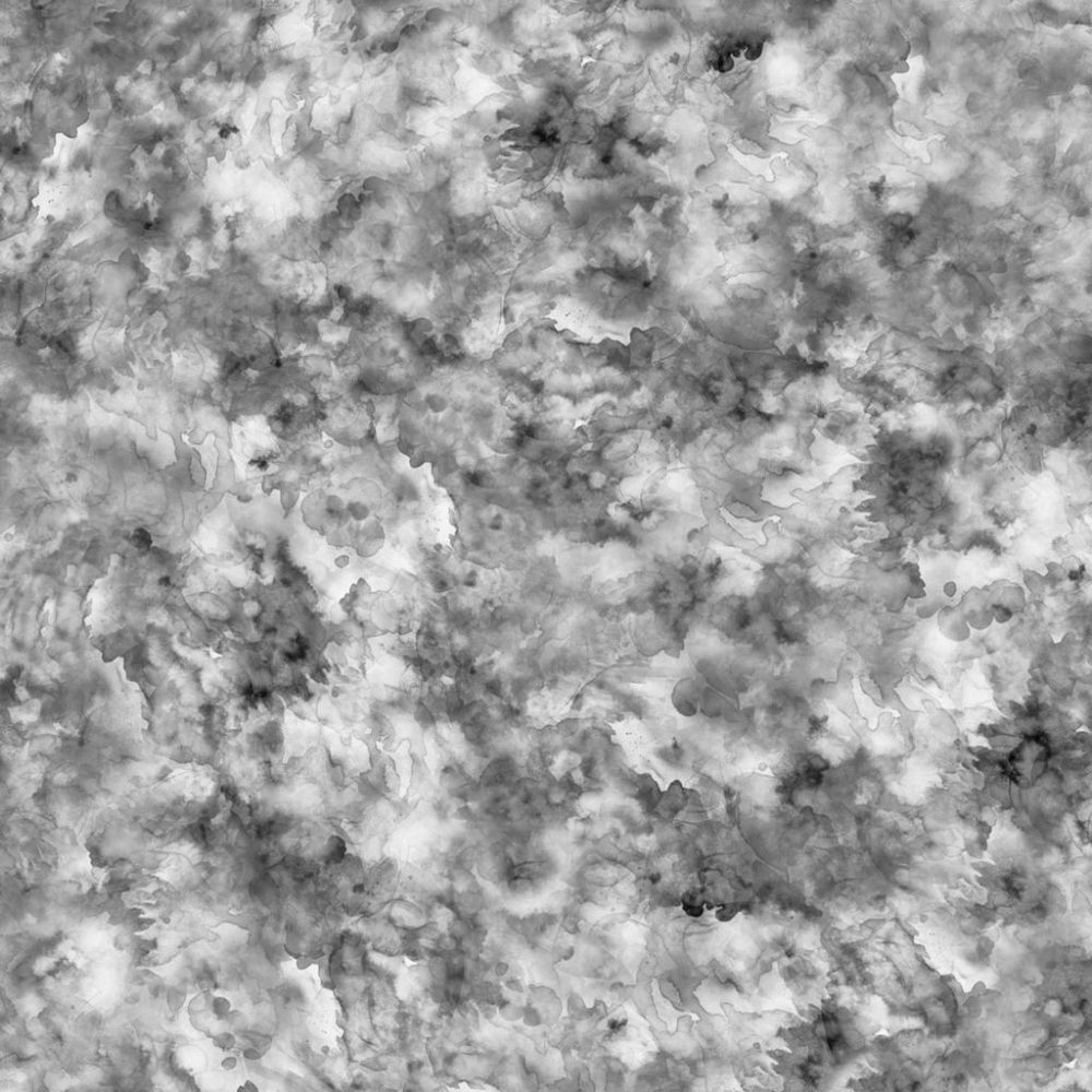 Md Gray Quilt Backing - Water Color 108" Wide Cotton Fabric Per Yard