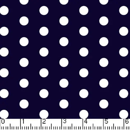 Navy Little Dot 45" wide Fabric per yard