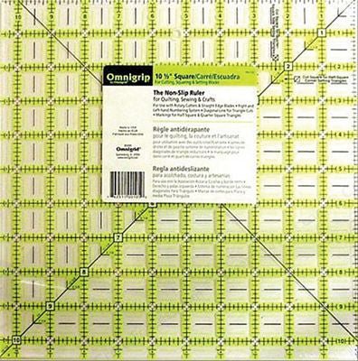 Omnigrip 10.5in Square Ruler