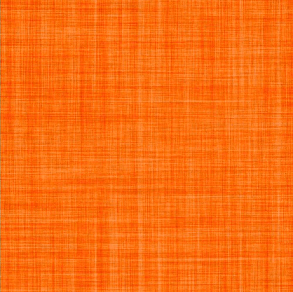 Orange Linen 45" Wide Cotton Fabric Per Yard