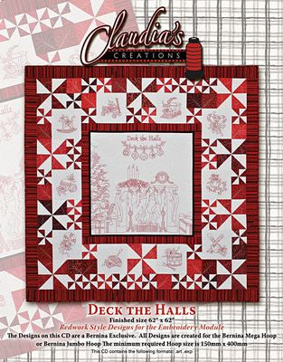 Deck the Halls Machine Emb